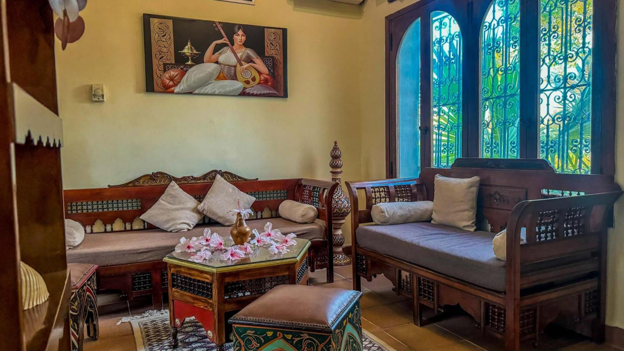 Hotel De Charme Et Spa Dar El Bhar 迈来亚 外观 照片